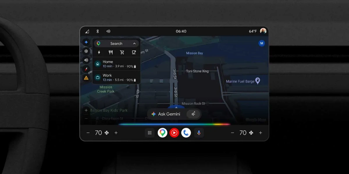 Google Gemini sustituye Asistente de Google en Android Automotive