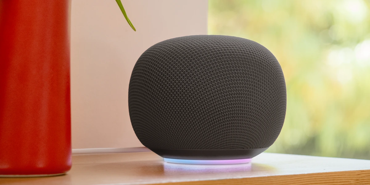 Google Home Speaker con Gemini diseño sonido
