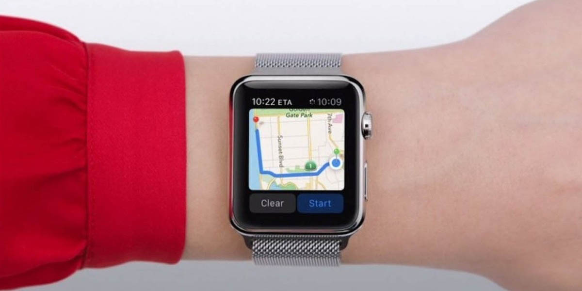 Google Maps apple watch