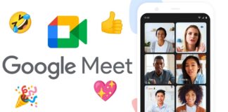 Google Meet anade emojis de reaccion y fondos de 360 grados