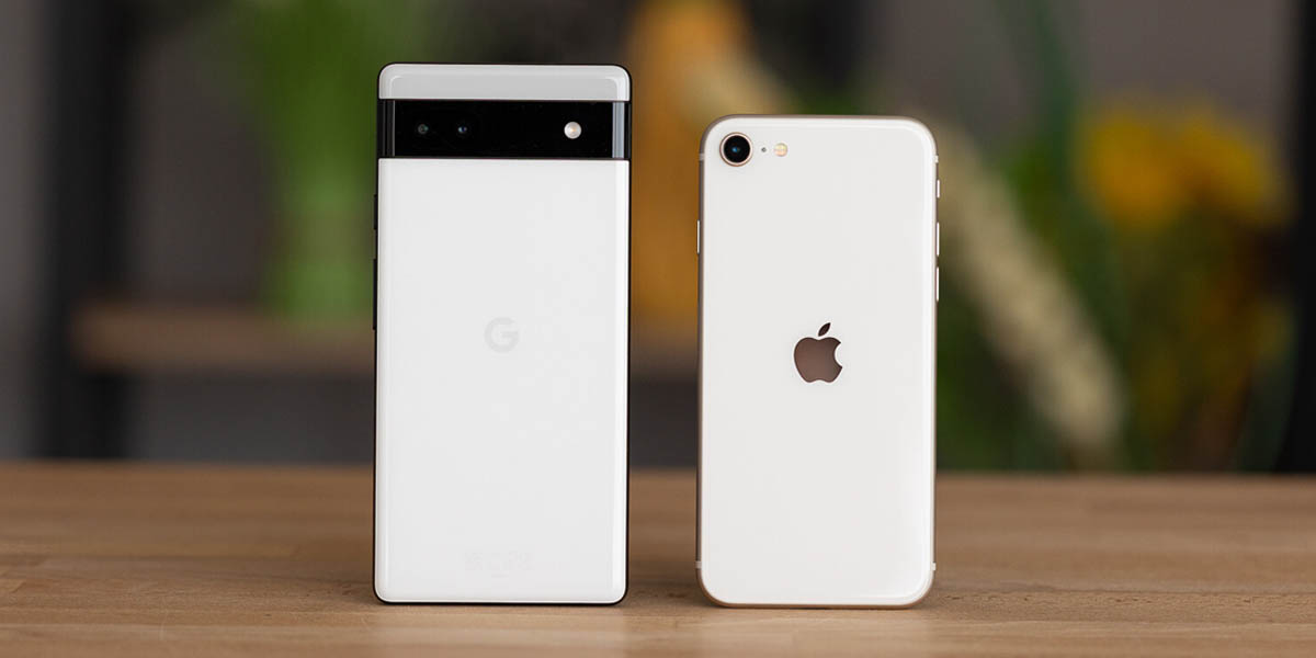 Google Pixel 6a vs iphone se 2022 comparativa camaras