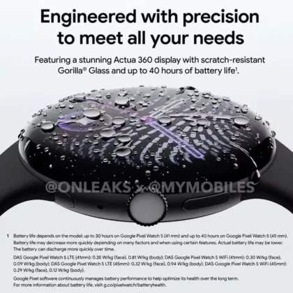 Google Pixel Watch 5