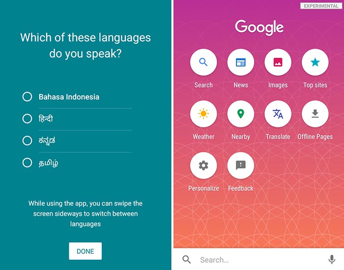 Google Search Lite