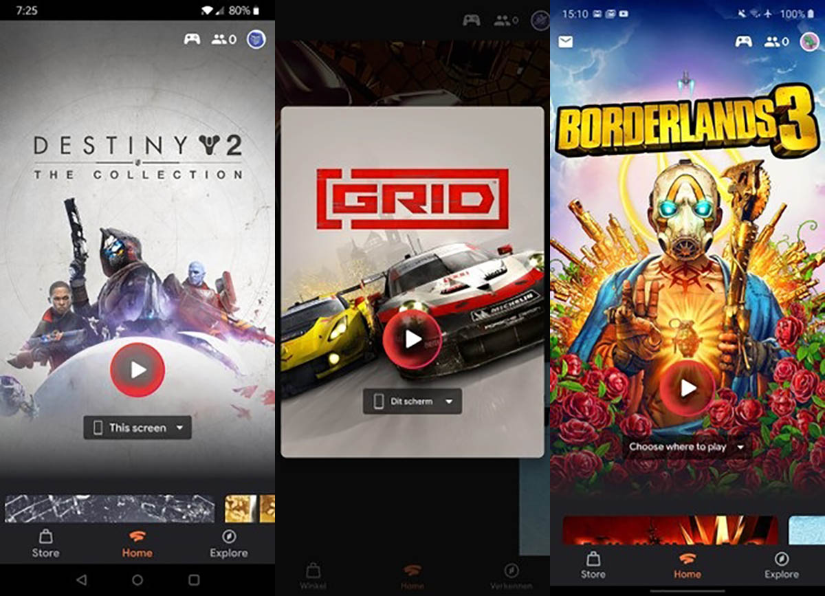 Google Stadia compatible moviles Android