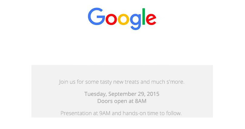 Google confirma su evento para el 29 de septiembre