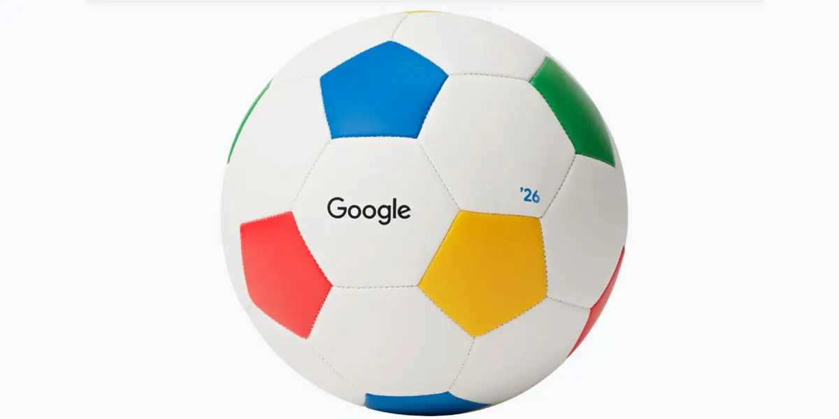 Google ahora tiene su propio balón de fútbol del Mundial 2026 disponible en su tienda