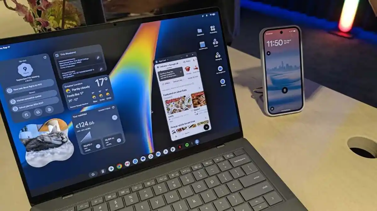 Googlebook también quiere funcionar como una extensión de tu Android