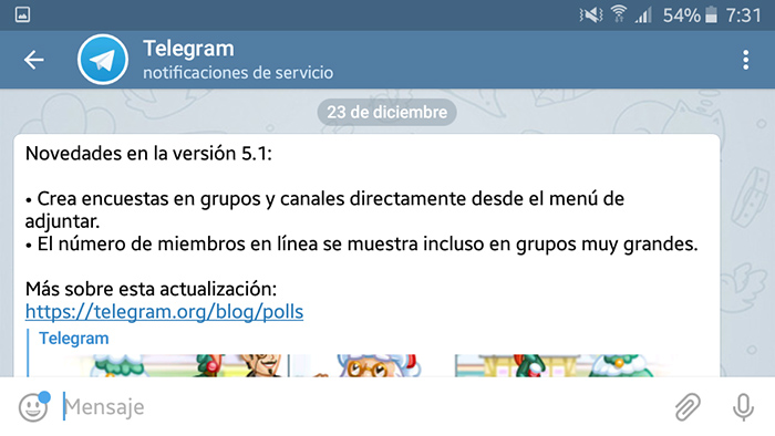 Guardar mensajes Telegram Paso 3