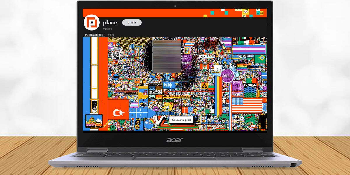 Comenzó la guerra en Reddit: ¿qué es R/Place y cómo poner tu píxel?