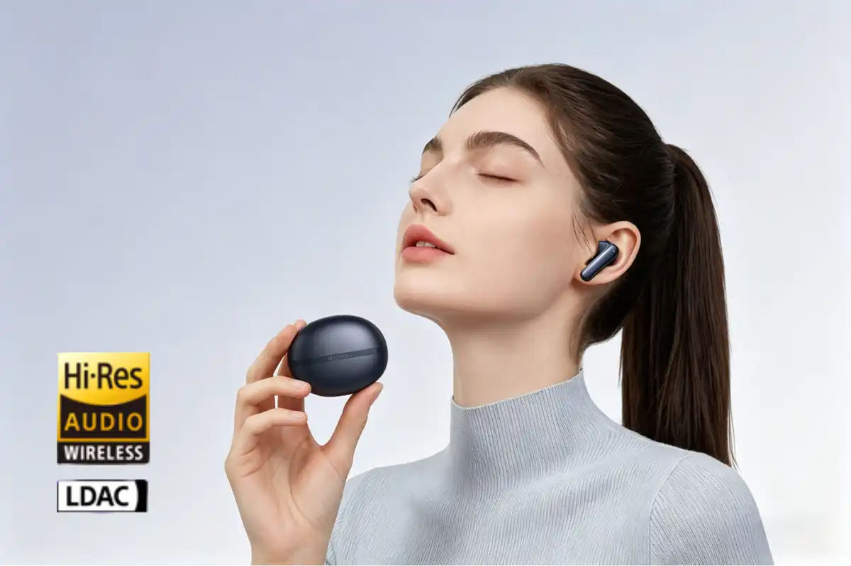 HAYLOU Flowbuds N50 en uso
