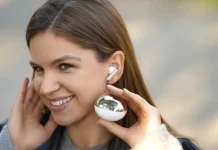 HAYLOU Flowbuds N55 auriculares con ANC de 54 dB y 40 horas de bateria