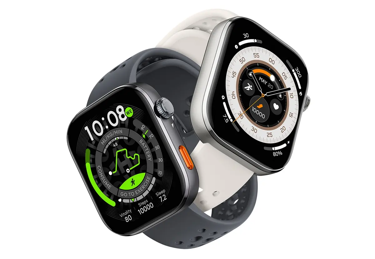 HAYLOU Watch Hyper pantalla AMOLED ultrabrillante 18 dias de bateria GPS dual y mapas sin conexion
