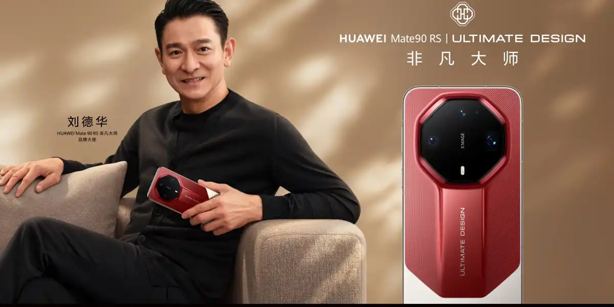 HUAWEI Mate 90 RS en uso