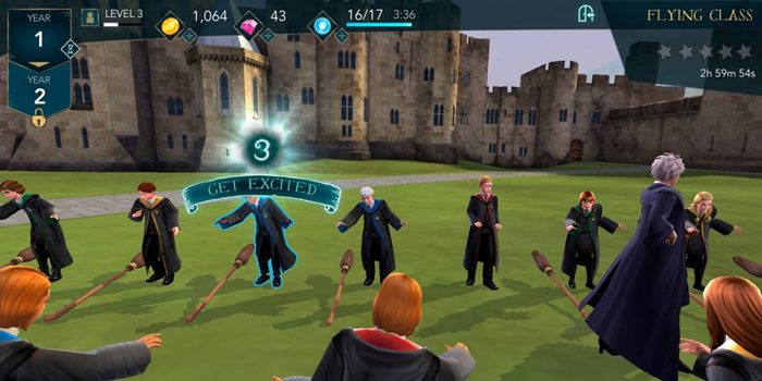 Harry Potter Hogwarts Mystery hechizos