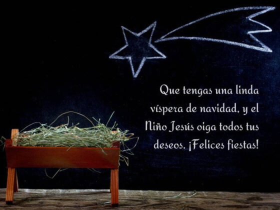 Hermosa frase del Espiritu de la Navidad