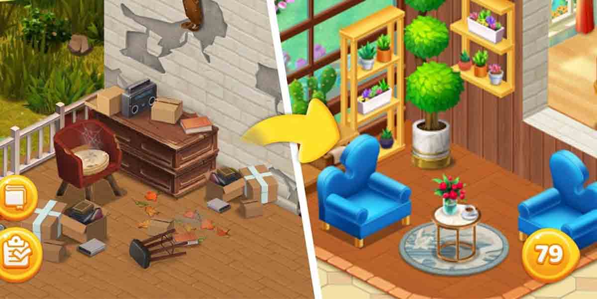 Home Design Makeover juego decorar casas