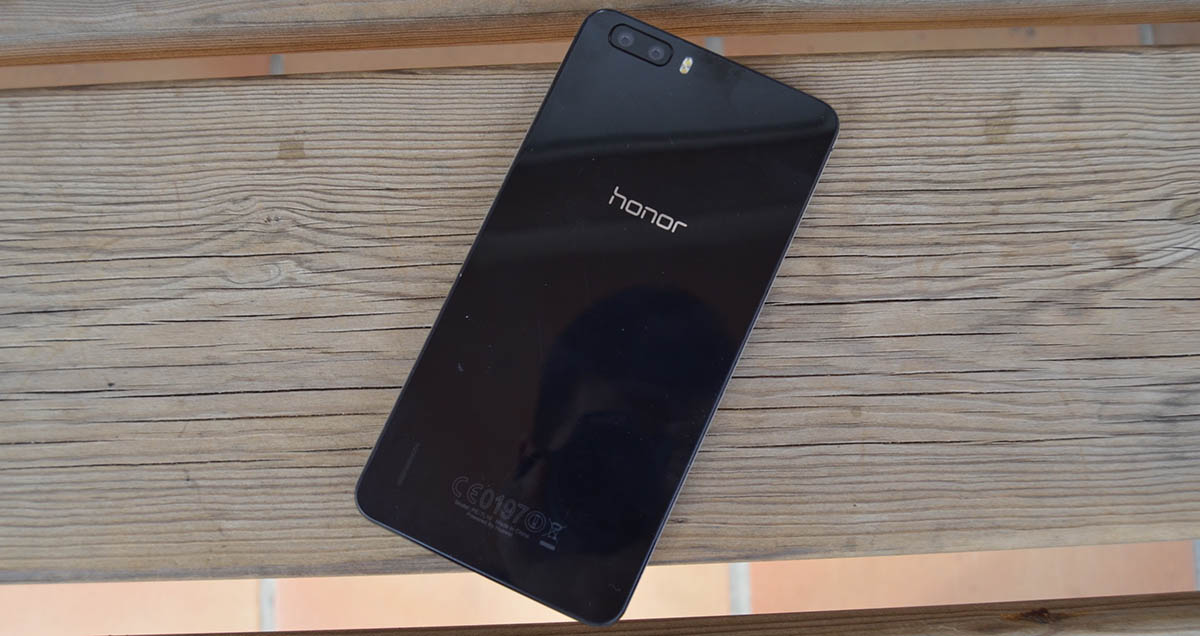 Honor 6 Plus trasera