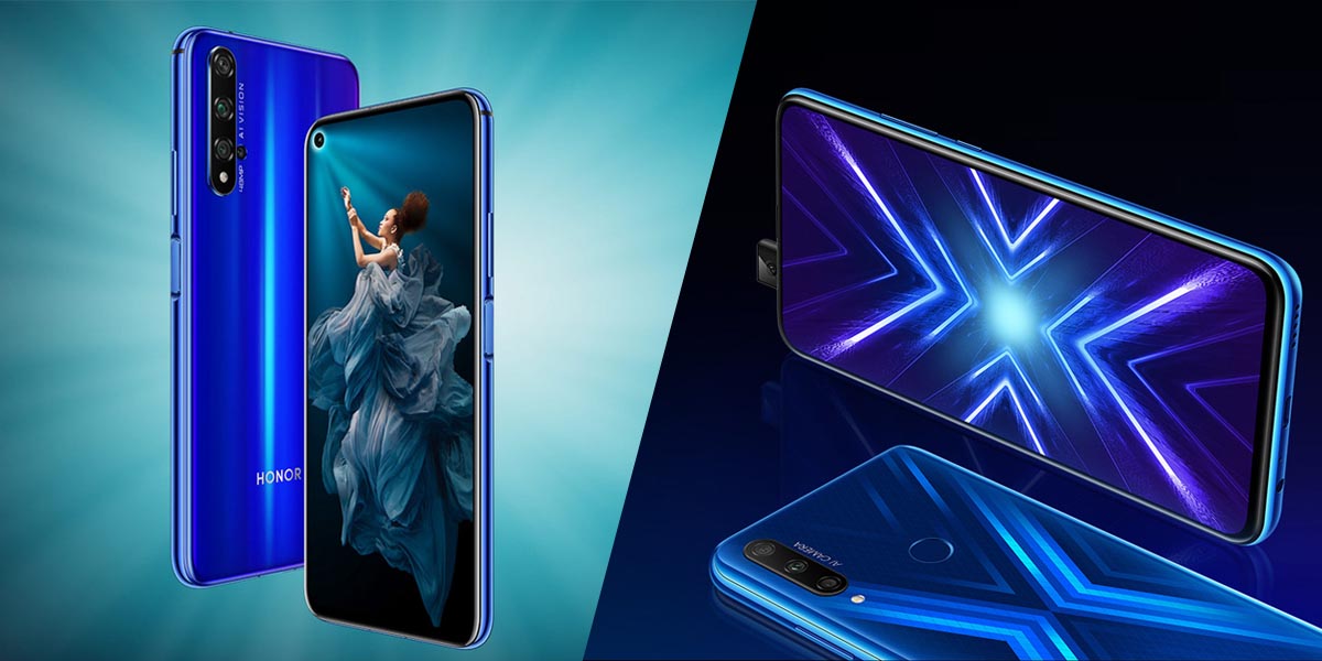 Honor 9X y Honor 20