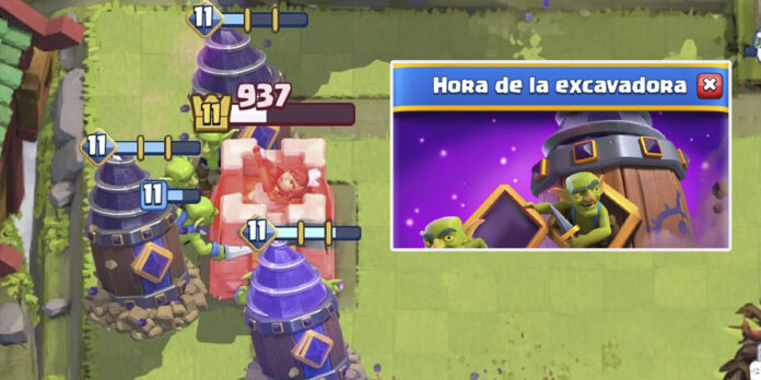 Hora de la excavadora Mejores mazos para el Desafío de Clash Royale