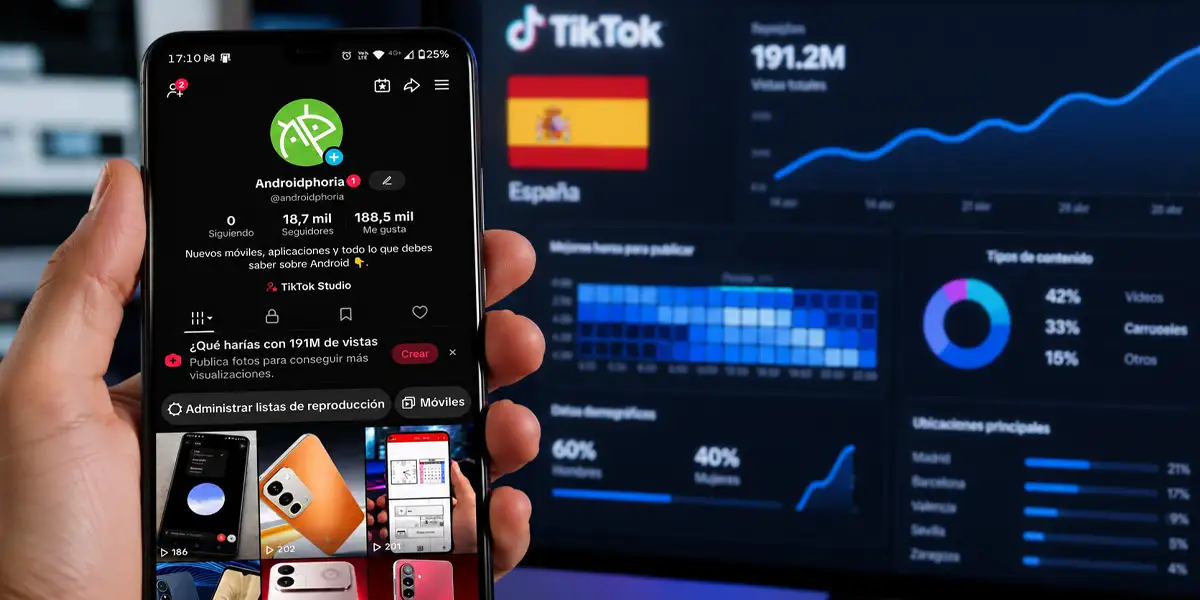 La mejor hora para publicar en TikTok España: cuándo subir vídeos para conseguir más alcance
