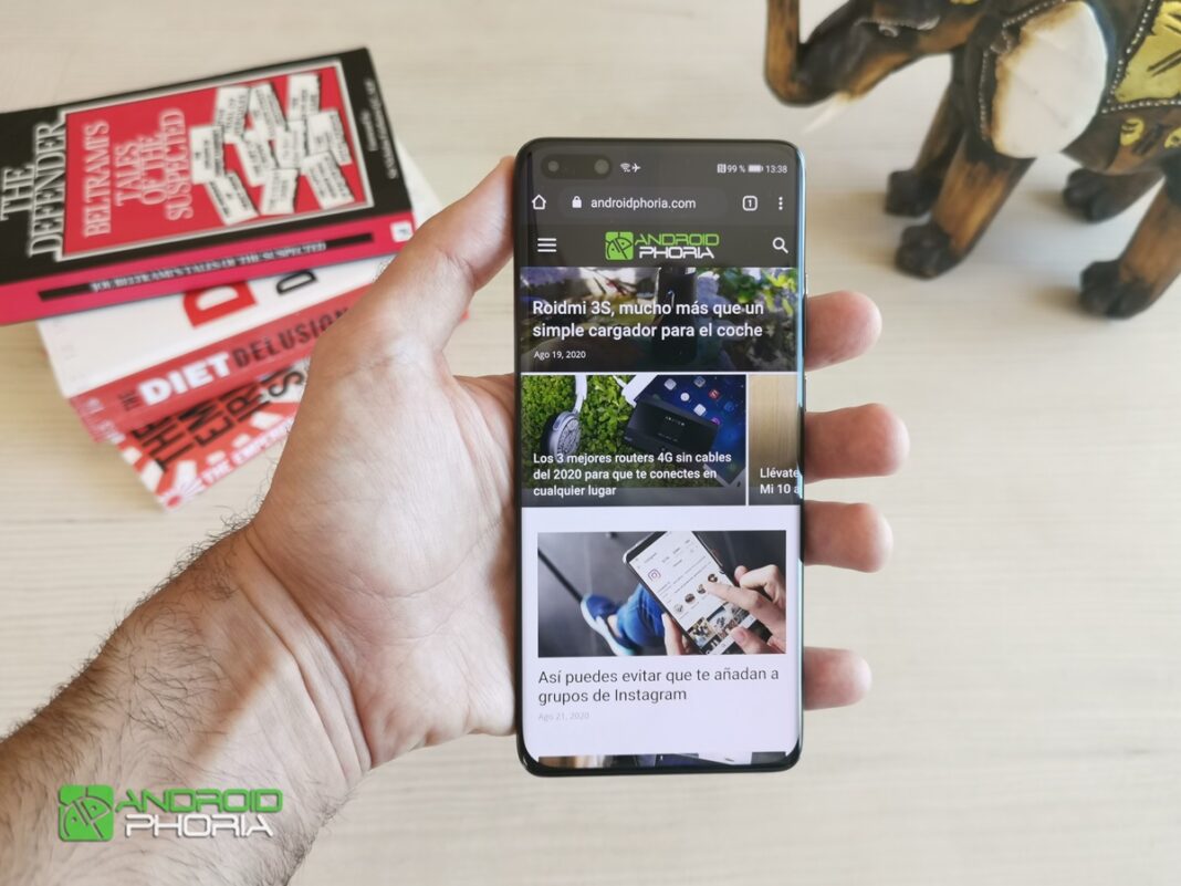 Huawei P40 Pro pantalla androidphoria