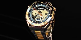 Huawei Watch Ultimate Gold Edition un smartwatch hecho con oro de 18K