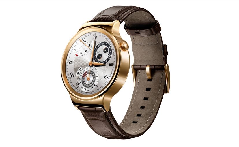 Huawei Watch dorado