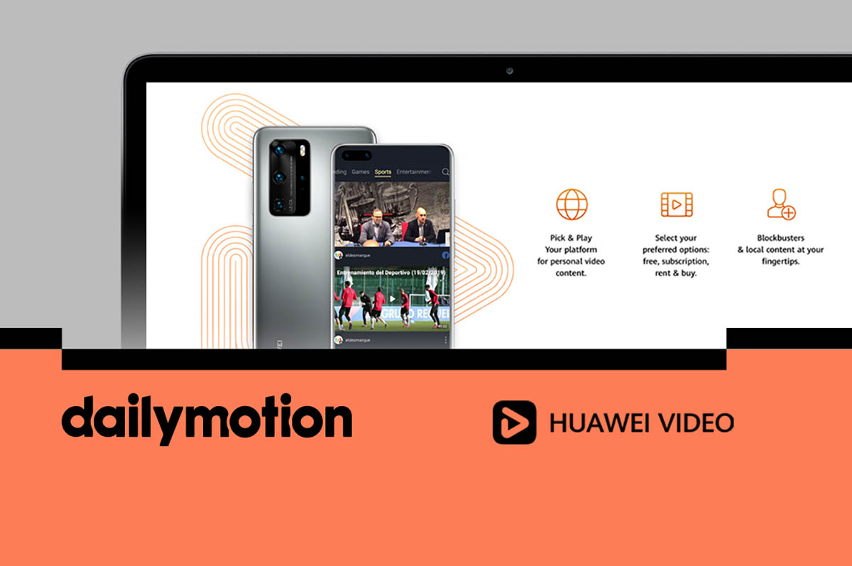 Huawei alianza Dailymotion