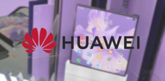 Huawei patenta un curioso movil plegable con mitades asimetricas