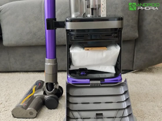 ILIFE H90 Pro la estacion de autovaciado viene con una bolsa preinstalada y otras 5 de repuesto
