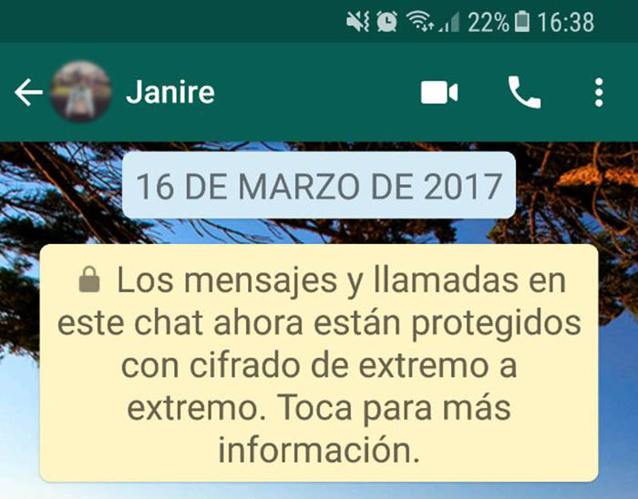 Icono videollamada WhatsApp