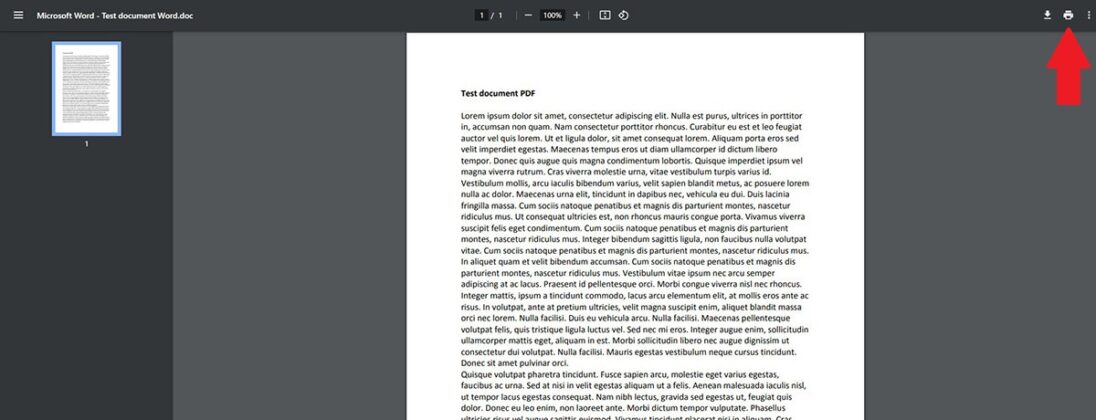Imprimir PDF desde Google Chrome