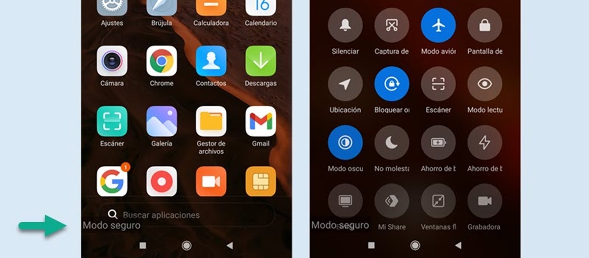 Inicia tu Xiaomi en modo seguro