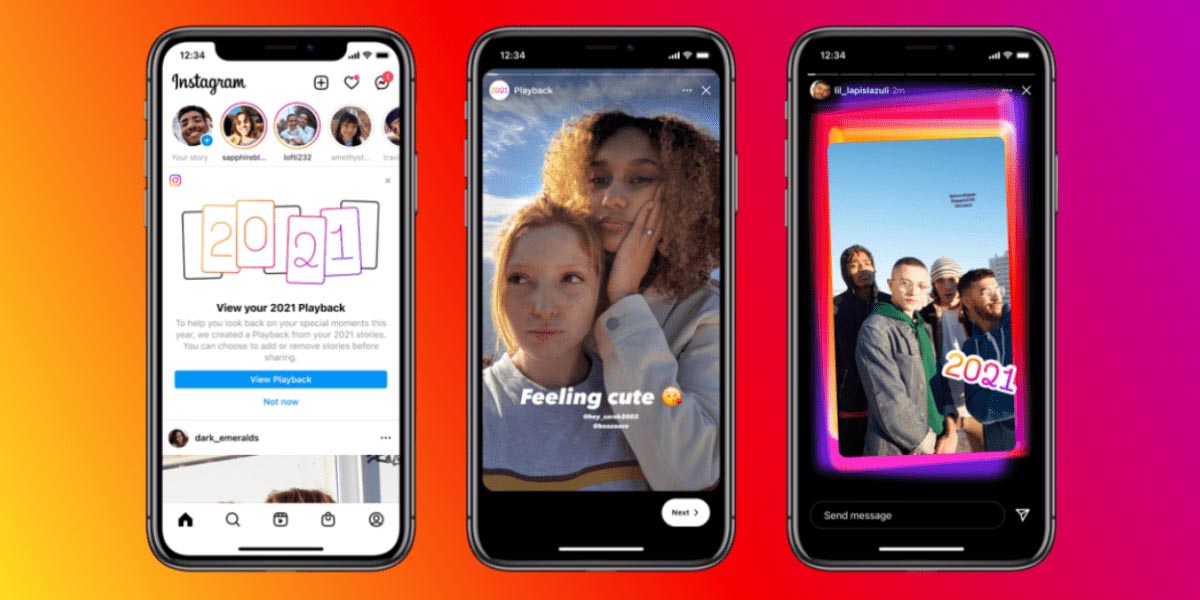 Instagram Playback 2021 como hacerlo