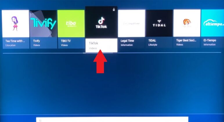 Instalar TikTok en Smart TV Samsung