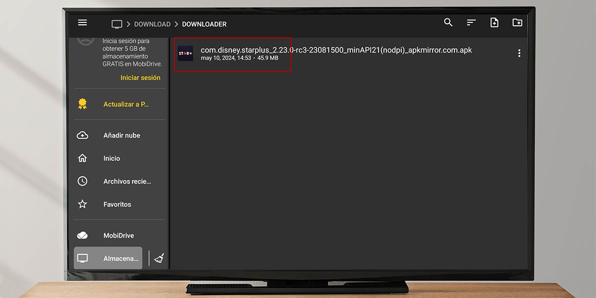 Instalar aplicaciones origenes desconocidos Google TV con Android 14 o superior 1