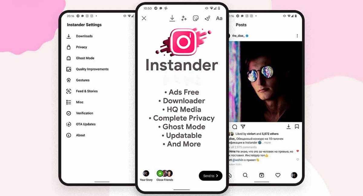Instander MODs Instagram más completos