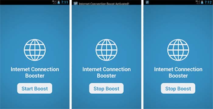 Internet connection booster para Android