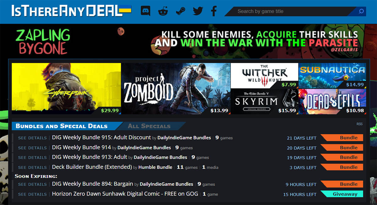 Is There Any Deal ofertas de videojuegos para PC