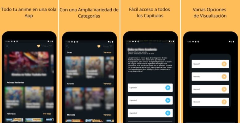 10 aplicaciones para ver anime en Android gratis y legal