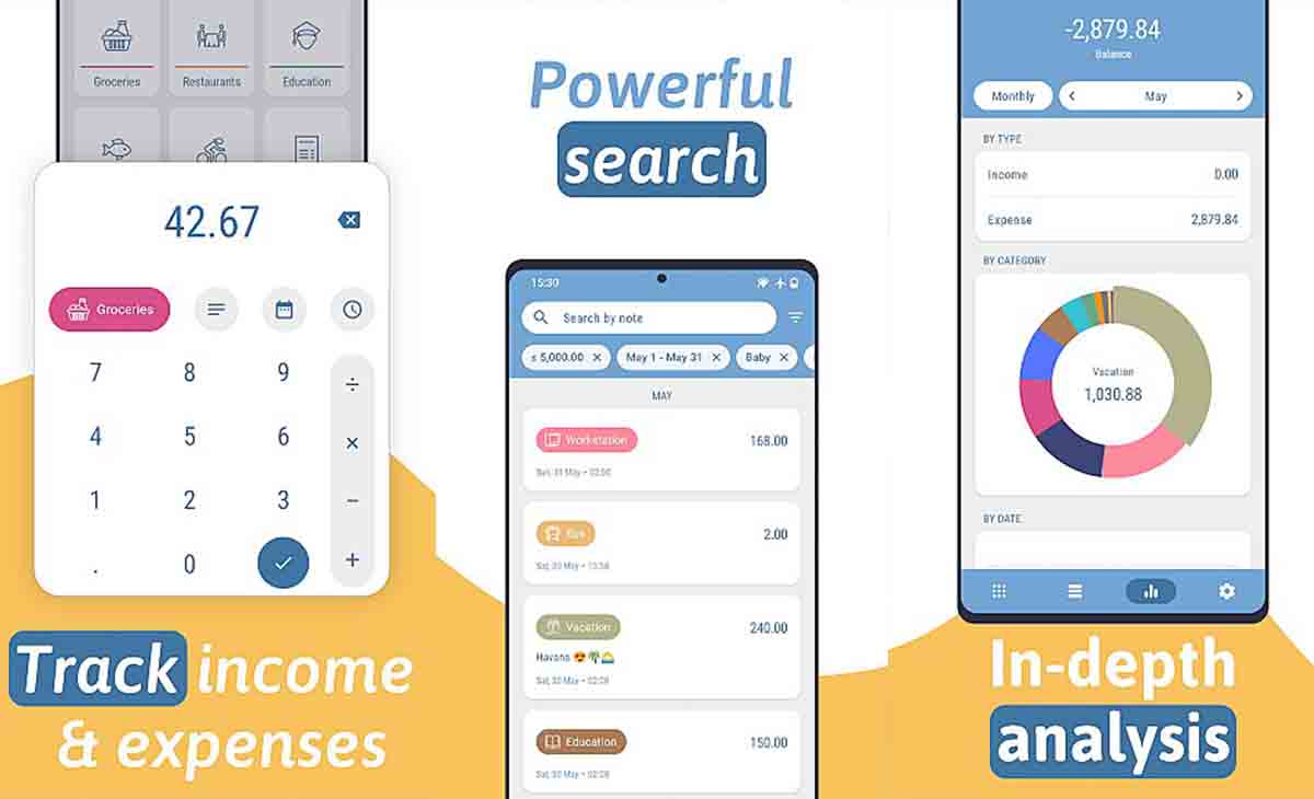 Just Expenses app controlar gastos