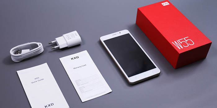 KXD W55 unboxing