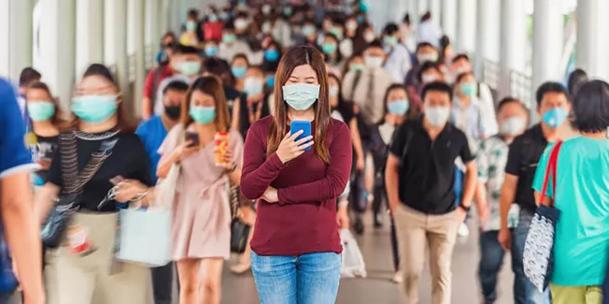 KeepUsSafe app para si hay mucha gente en un lugar