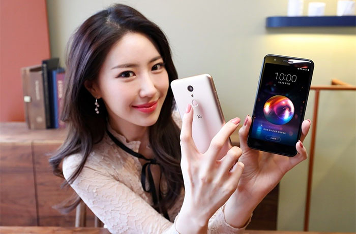 LG X4 dorado