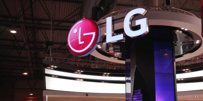 LG logo brillante