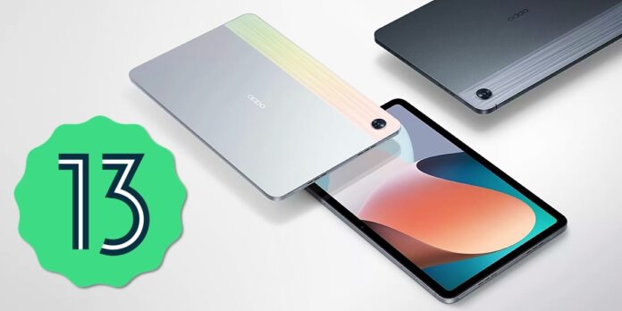 La OPPO Pad Air recibe Android 13 estable con ColorOS 13