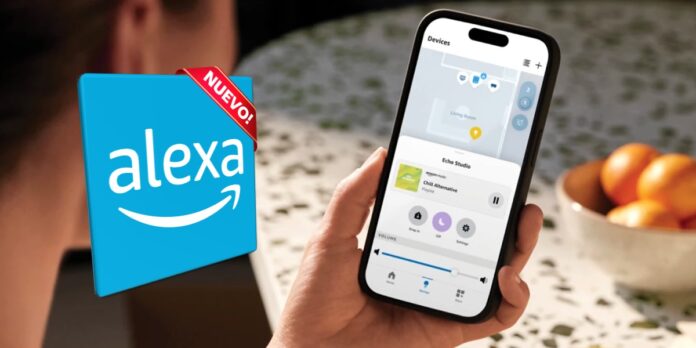 La aplicacion de Alexa tiene un nuevo diseño ahora se parece a Google Home