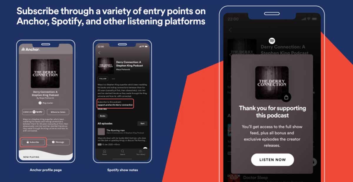 La app anunció la llegada de Spotify Open Access Platform y Spotify Audience Network