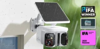 La Baseus Security X1 Pro es lo más loco que he visto en cámaras de seguridad: doble seguimiento por IA y panel que sigue al sol La galardonada Baseus Security X1 Pro sale en crowdfunding