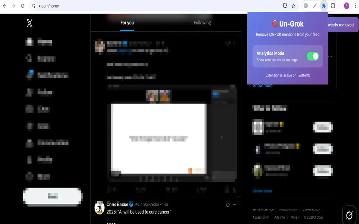 La opción más eficaz en PC usar una extensión en el navegador